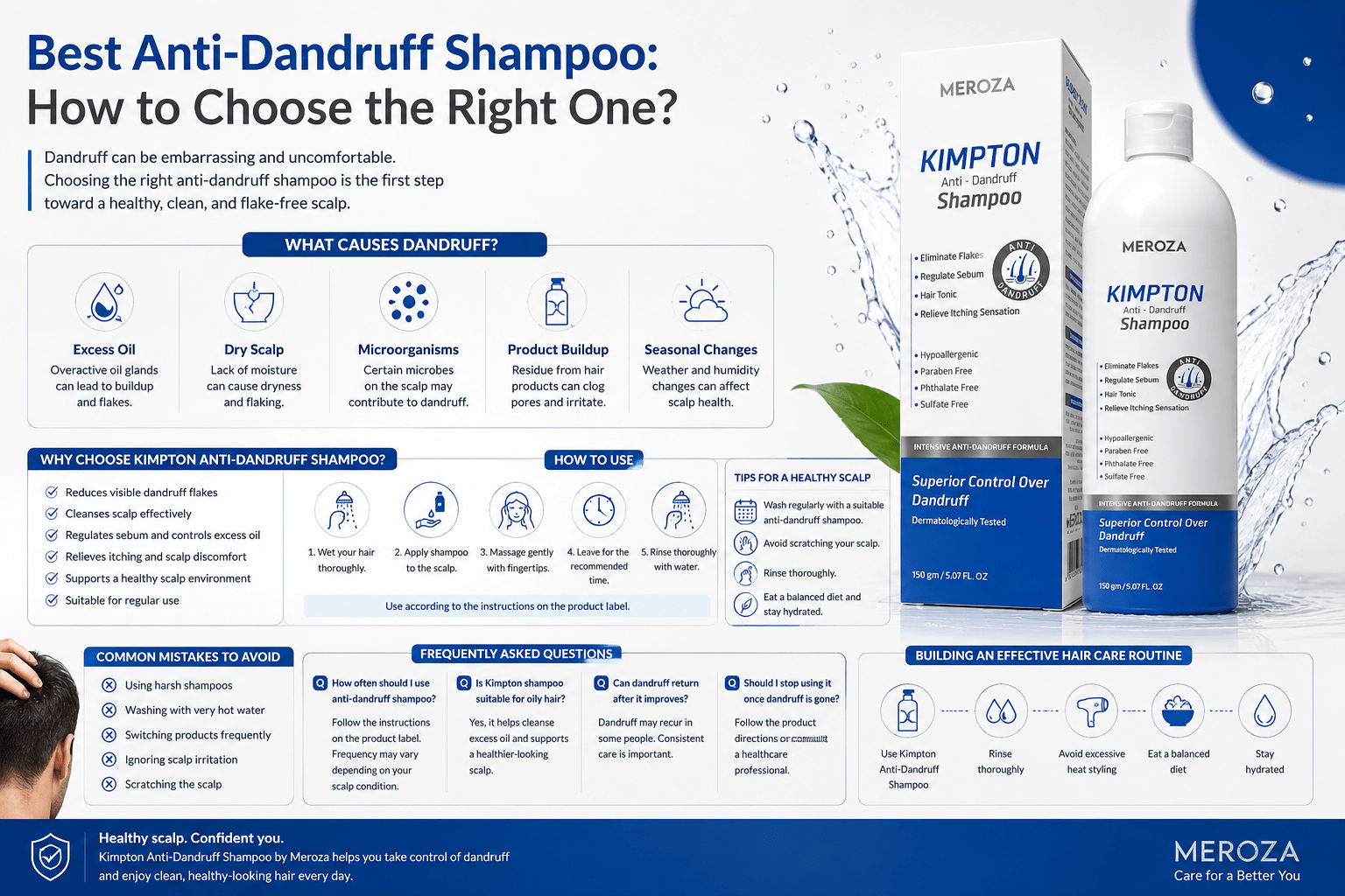 Best Anti Dandruff Shampoo: A Complete Guide to a Healthy, Flake-Free Scalp