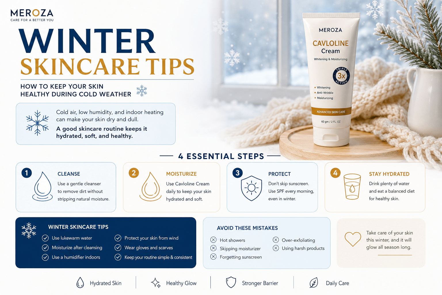 Winter Skincare Tips: How to Keep Your Skin Healthy During Cold Weather