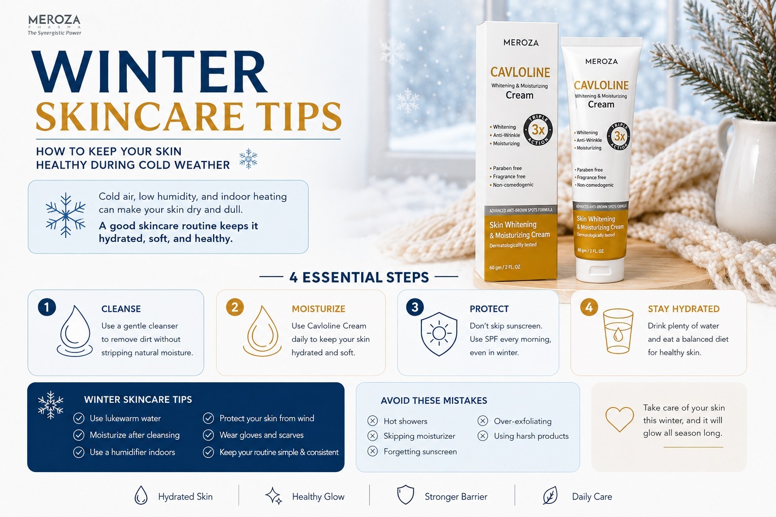 Winter Skincare Tips: How to Keep Your Skin Healthy During Cold Weather